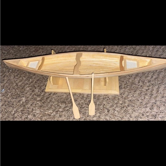 Other - Completely Handmade boat with paddles